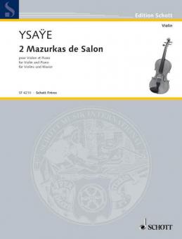 2 Mazurkas de Salon Standard