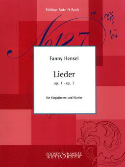 Songs Op. 1, Op. 7 