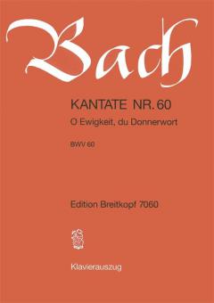 O Ewigkeit, du Donnerwort 