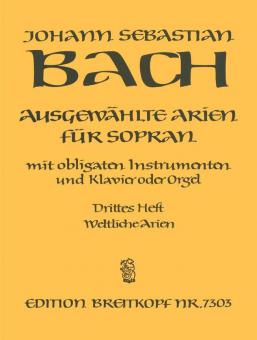 Ausgewählte Arien für Sopran Heft 3 
