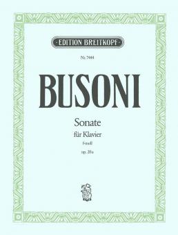 Sonate f-moll op. 20a 
