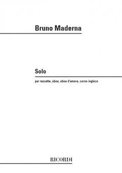 Solo Per Musette, Oboe, Oboe D'amore, Corno Inglese 