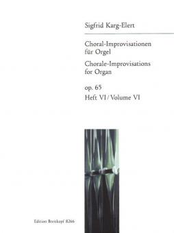 66 Choral-Improvisationen op. 65 Heft 6 