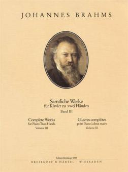Complete Piano Works Vol. 3 
