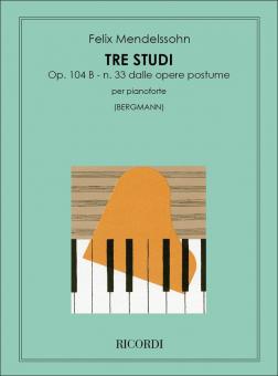 3 Studi Op.104b Nr.33 