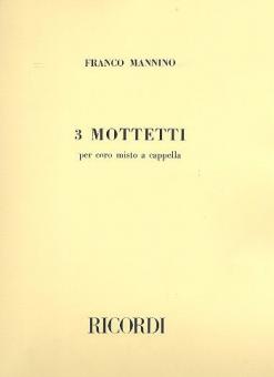 3 Mottetti per Coro Misto a Cappella 