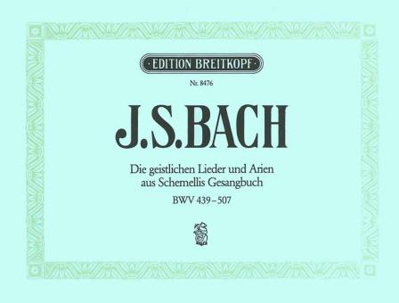 Die geistlichen Lieder und Arien aus Schemellis Gesangbuch 