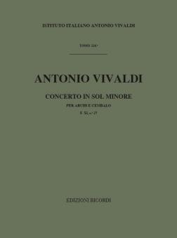 Concerto G-Moll F 11/27 T 226 