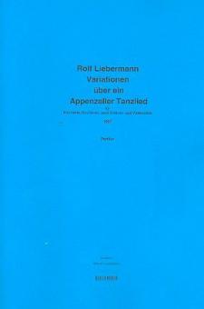 Variationen über ein Appenzeller Tanzlied - Partitur A3 
