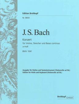 Violin Concerto A Minor BWV 1041 