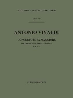 Concerto F-Dur F 3/17 T 243 RV 410 