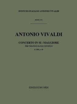 Sonate B-Dur F 13/16 T 374 RV 34 