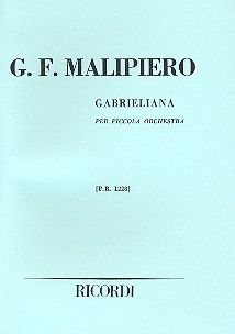 Gabrieliana per Piccola Orchestra 