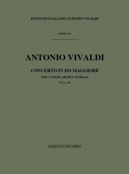 Concerto C-Dur F 1/43 T 112 