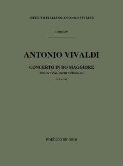 Concerto C-Dur F 1/46 T 120 RV 190 