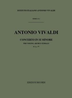 Concerto H-Moll F 1/77 T 171 RV 390 