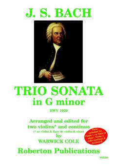 Triosonate in g-Moll BWV 1029 