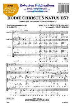 Hodie Christus Natus Est 