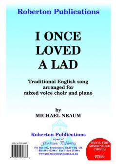 I Once Loved A Lad 
