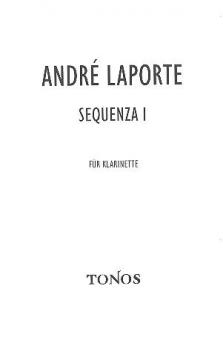 Sequenza I 