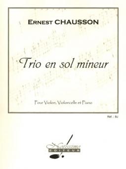Trio, en Sol Mineur 