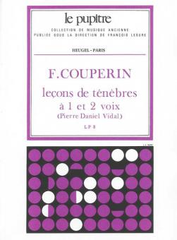 Lecons de Tenebres 1 ou 2 Voix 