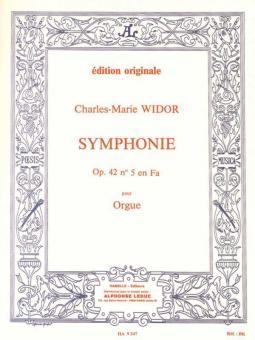 Symphonie No. 5 Op. 42 