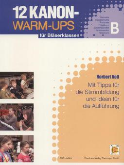 12 Kanon Warm-Ups - B-Heft 
