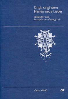 Liedpsalter zum EG 'Singt, singt dem Herren neue Lieder' 