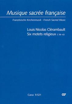 Clérambault: Sechs Motetten 