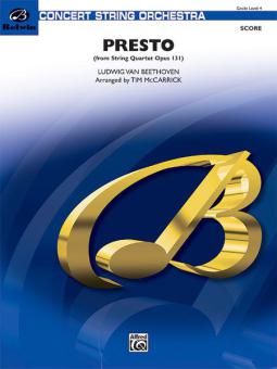 Presto from String Quartet Op. 131 Standard