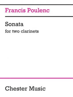 Sonata For Two Clarinets (In B Flat And A) 