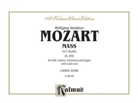Mass In C Major, K. 258 