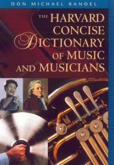 Harvard Concise Dictionary Of Music And Musicians 