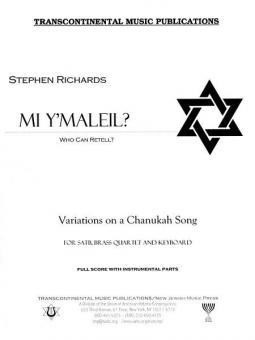 Mi Y'maleil? (Who Can Retell?) 