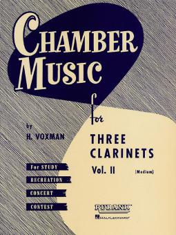 Chamber Music for 3 Clarinets Vol. 2 