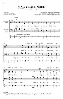 Sing Ye All Noel 