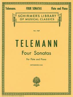 4 Sonatas for Flute and Piano 