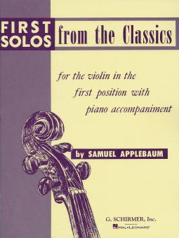 First Solos From The Classics 