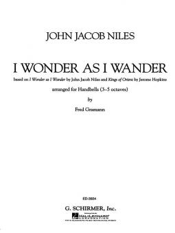 I Wonder As I Wander 