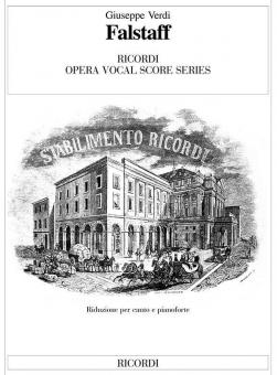Falstaff Vocal Score Italian 
