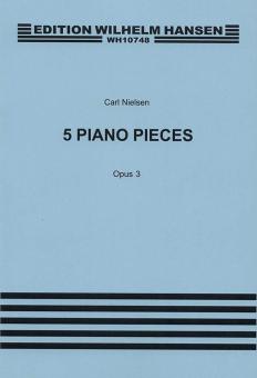 5 Pieces for Piano Op. 3 