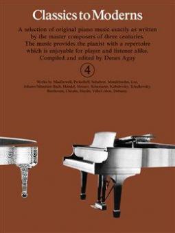 Classics To Moderns Book 4 