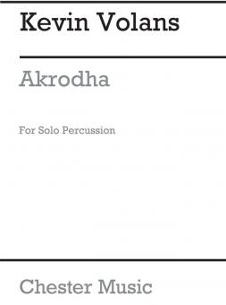 Akrodha For Solo Percussion 