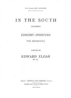 In The South (Alassio) op.50 