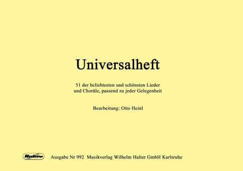 Universalheft für Posaunen-Quartette Gruppe C: 1. Stimme: Posaune 