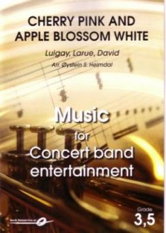 Cherry Pink And Apple Blossom White 