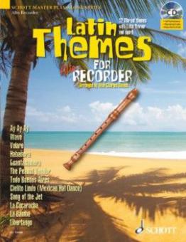 Latin Themes For Alto Recorder 