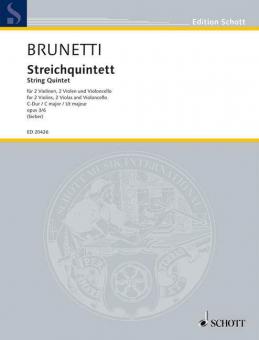 String Quintet C Major Op. 3/6 Standard