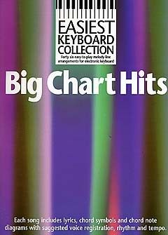 Easiest Keyboard Collection Big Chart Hits 